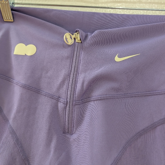 NikeCourt x Naomi Osaka Tennis Shorts Purple Large NWT Tight Fit fb2039-567 - Picture 4 of 5